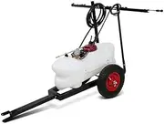 Giantz Weed Sprayer 100L Garden Weeds Killer Spot Sprayers Pump Pressure Lawn Plants Mist Boom Spray Tank, Farm Agricultural Equipment, 130PSI Diaphragm Pumps with Trailer 1.5m and 5m Hose