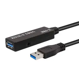 z-tek工業線纜主動式USB3.0延長線公對母5Gbps高速傳輸ZE610C