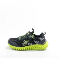 在飛比找樂天市場購物網優惠-Skechers 黏扣 兒童慢跑鞋-綠 97660LNVBK