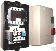 Enclosed Motor Starter 10 HP 230V 3 Phase, 32A, Coil 220V START STOP O/L 26-32A