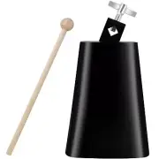 Eastrock 6 inch Metal Steel Cow Bells Noise Makers Hand Percussion Cowbell wi...