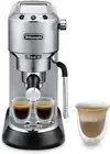 De'Longhi Dedica Arte Espresso Machine, Compact, 15cm Wide, Metal, EC885.M