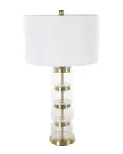 Peyton Lane Stacked Jars Room Table Lamp
