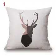BN geometric david's deer cushion cover #1