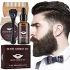 Beard Growth Kit - Beard Growth Serum Derma Roller Mustache Hair Growth Boosts