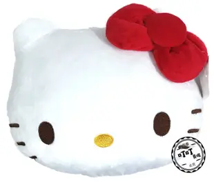 ♈叮叮♈ HELLO KITTY 凱蒂貓 KT 大頭抱枕 正版授權 三麗鷗 大頭枕 午安枕 靠枕 玩偶 聖誕節 情人節