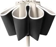 Travel Folding Inverted Reverse Umbrella Compact Windproof/Waterproof Auto Open/Close,10 * 2 Ribs Portable Golf Parasol,Outdoor Rain/Sun/99 UV Protection/UPF 50 UV Blocker