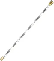 SUPVOX Pressure Washer Wand Extension to Quick Connect Durable Power Washer Wand for Car Washing Plant Watering and Surface Cleaning