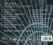 BARBAUX-COHEN,MYRIAM - MEMOIRES DUNE FEMME NEW CD