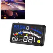 Digital Car HUD GPS Speedometer Head Up Display MPH KMH OBD2 Overspeed Alarm (for: Honda Civic)