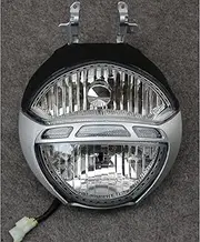 Szwaldaper Front Headlight Headlamp Assembly Head Light Bracket Support, for, 696 659 795 796 1000 1100/S M1000 1100 EVO Headlight Bulb
