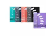 5 Pack Colourhide 5-Subject Notebook 250 Page A4 Assorted Colours