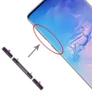 SIDE KEYS POWER VOLUME BUTTON SET FOR SAMSUNG GALAXY Note 8 Black