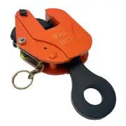 3T Industrial Vertical Plate Lifting Clamp Steel Opening Safe Snatch Block Tool