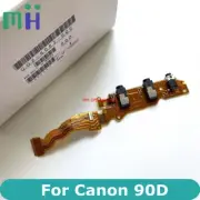 NEW Original For Canon EOS 90D MIC Microphone Jack Interface Cable Flex CG2-6063