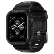 SPIGEN Apple Watch Series 9/8/SE2/7/6/SE/5/4 (45mm/44mm) Case Watchband, Genuine SPIGEN Rugged Armor Pro Cover Band