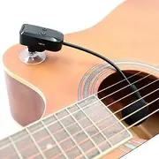 Wireless Instrument Microphone, Instrument Condenser Pick Up Receiver and Transmitter System with Storage Bag, Guitar Pickup Microphone for Saxophone Accordion
