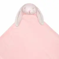 在飛比找樂天市場購物網優惠-美國 ANGEL DEAR 安撫毛毯-新款粉紅小兔＊夏日微風