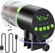 Automatic Fish Feeder USB Rechargeable Aquarium Fish Tank Fish Food Dispenser AU