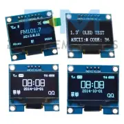 1.3" IIC/SPI Serial 128X64 OLED LCD Display Screen Module For Arduino Blue/White