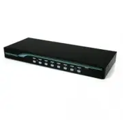 8 Port 1U Rackmount DVI USB KVM Switch - Startech sv831dviu
