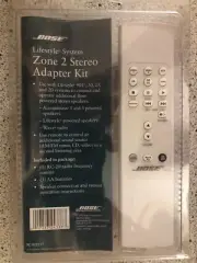 Bose Lifestyle System Zone 2 Stereo Adapter Kit Use w/ 901, 30, 25, & 20 Systems