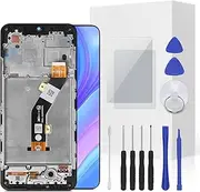 BLU View 5 Screen Replacement Full LCD Screen Display Touch Digitizer Frame Assembly with Repair Tool for Model BLU View 5 B160V 6.56inch