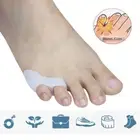 1Pairs Soft Pinky Toe Separator Spacer Silicone Pinky Toe Protector