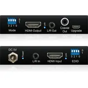 Blustream HDMI 4K 50/60Hz Scaler w/ Audio Embedder & De-Embedder HDCP2.2 EDID