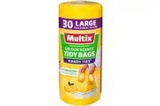 Multix Colour Scents Lemon Kitchen Tidy Bags 30 Pack