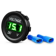 DC 12V LED Panel Digital Voltage Meter Display Voltmeter for Boat Marine6137