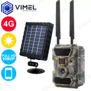 4G Outdoor Wireless Security Trail Camera 3G Wild LIfe GPS PIR Solar Powered