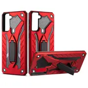 For Samsung Galaxy S22+ Plus Case Armour Shockproof Tough Cover Kickstand Red