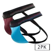 Underwear: Papi UMPA108 2PK Microflex Performance Jockstrap