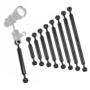 Dual Ball Extension Rod for Action Cameras and For Underwater Equipment