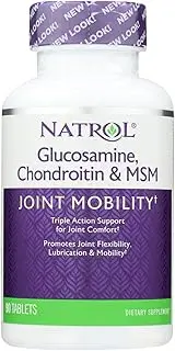 Natrol Glucosamine Chondroitin MSM Dietary Supplement - 90 tablets per pack -- 1