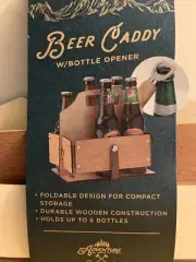 Adventure Is Out There Microbrew Beer Caddy: For Carrying Ur Favorite Home Brew