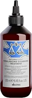 Davines Naturaltech REBALANCING Cleansing Treatment, Effectively Counteract Greasy Scalp And Heavy Hair, 8.45 Fl Oz