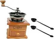Alipis 1 Set Manual Coffee Machine Portable Coffee Maker Travel Coffee Grinder Espresso Coffee Grinders for Home Coffee Beans Grinder Coffee Bean Grinder Grain Mill Hand Crank Ceramics