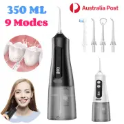 Electric Water Flosser Oral Irrigator Teeth Cleaner Waterproof Cordless Gifts AU