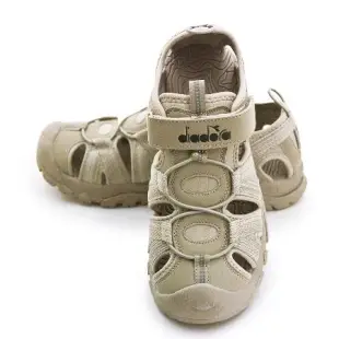 【DIADORA】男 迪亞多那 多功能護趾運動涼鞋 原始叢林系列 卡其 71311