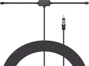 Bingfu Car Antenna FM AM Radio Dipole Antenna Adhesive Mount for Radio Stereo