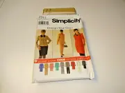Uncut Simplicity 7311 Skirt Pants Jacket 9 Looks Size 18 20 22