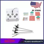 1080P Laparoscopic Surgery Trainer Set and 4 Instruments & 30° Endoscope Camera