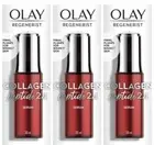 3X Olay REGENERIST Collagen Peptide 24 Serum 30ml RRP $177