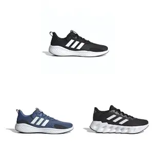 【adidas 愛迪達】慢跑鞋 運動鞋 FLUIDFLOW 3.0 男女 A-IG9835 B-IG9833 C-IF5733 D-IF5715 精選六款