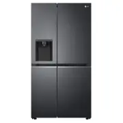LG 635L Side by Side Fridge in Matte Black Finish GS-L600MBL