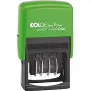 Colop S220B Line Dater Stamp 4mm Black