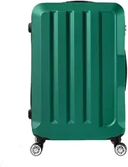 [Slimbridge] 28" Inch Travel Luggage Lightweight Check in Suitcase with Built-in Lock, Hard Shell Travel Trolley Packing Universal Wheels Spinner Cabin Green