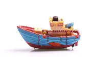 Aqua One Magnetic Glass Tug Boat Ornament (36874)